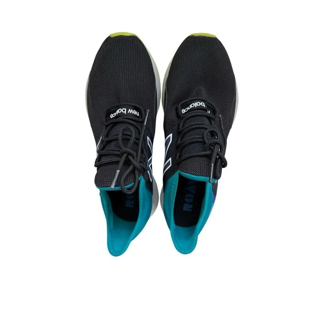 New Balance Mens Black Blue MR0AVCB Fresh Foam Roav Running Sneakers Size 9